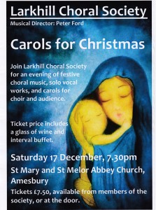 Carols for Christmas Dec 2011